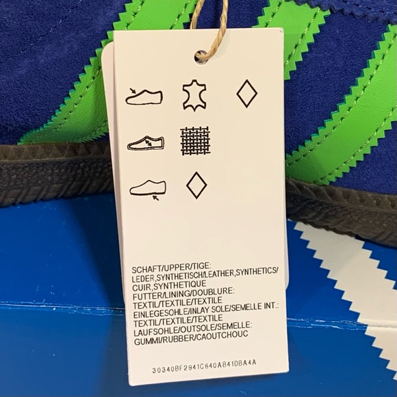 [BRAND NEW] ADIDAS ATHEN X SIZE? BLUE & GREEN MENS SHOES SIZE 10.5 SNEAKERS - Picture 10 of 12